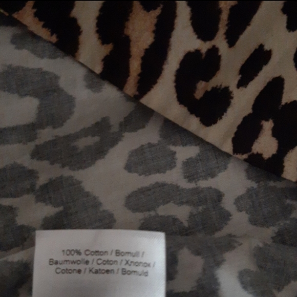 Ganni Leopard Print Front Zip Midi Dress - Picture 13 of 15